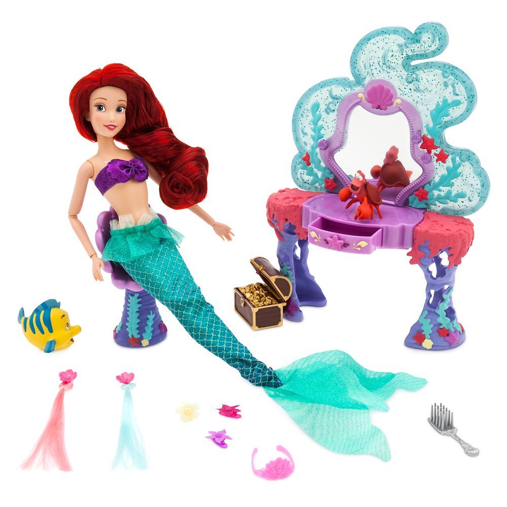 Ariel Classic Doll Underwater Vanity Play Set – The Little Mermaid | Disney Store