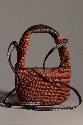 Sensi Studio Mini Toquilla Straw Bag | Anthropologie (US)