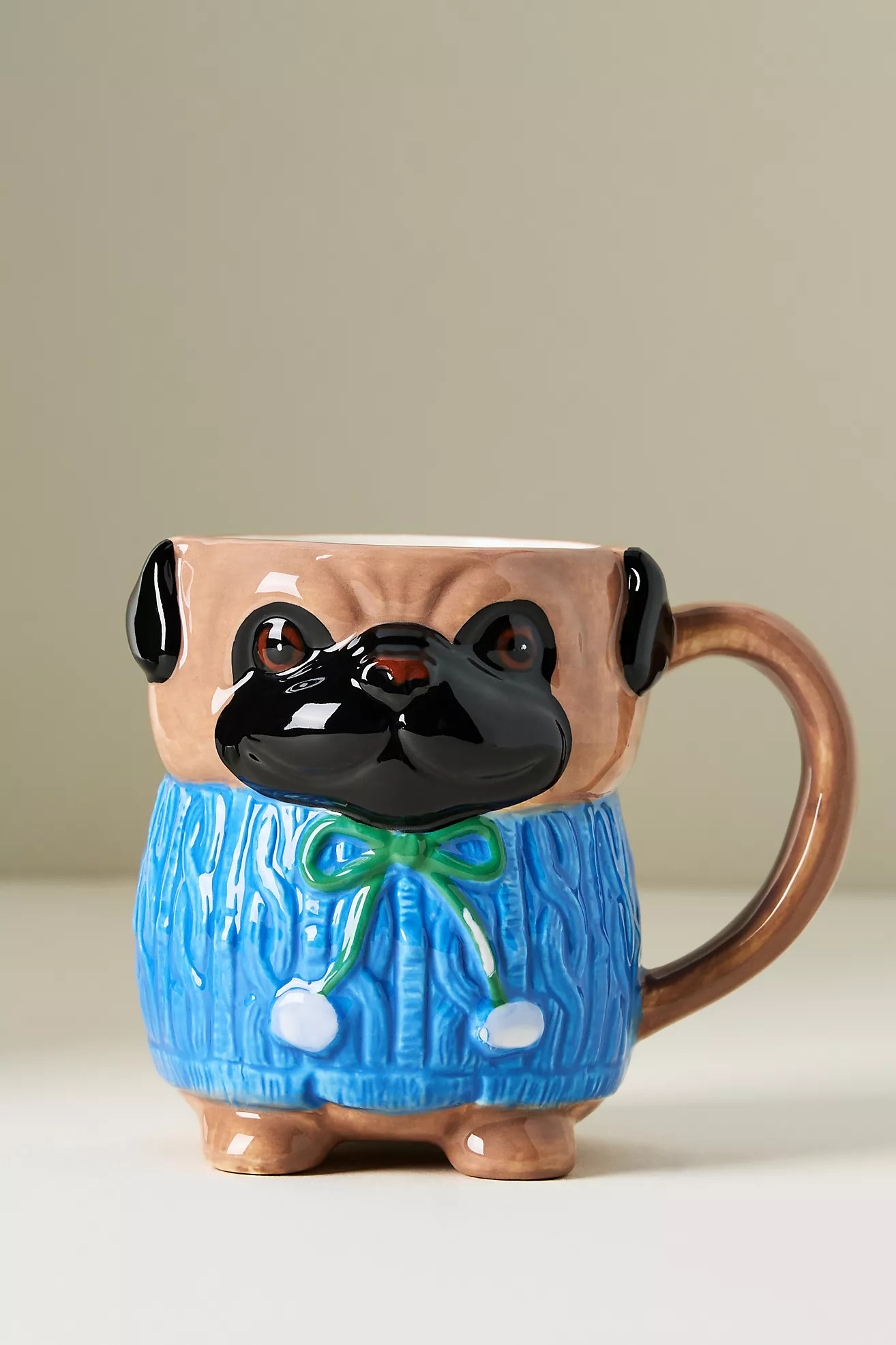 Peluche Pet Stoneware Mug | Anthropologie (US)