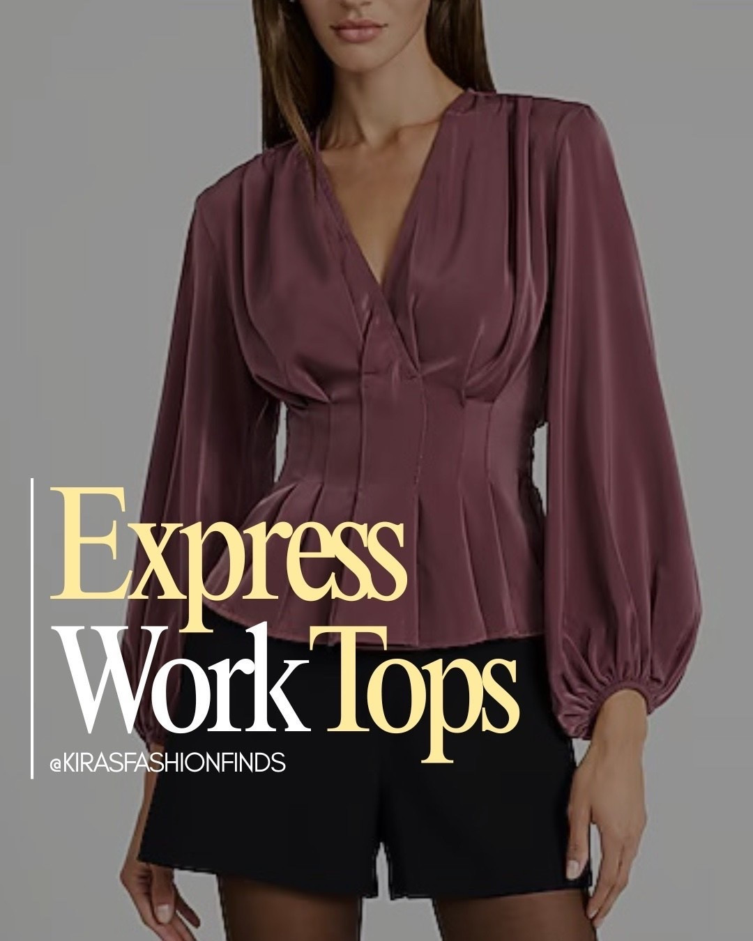 Scroll to shop! ✨ Everything from this look is linked below. 👇🏽

EXPRESS WORK TOPS 🤎✨ Because your work wardrobe deserves better than another basic blouse. These polished tops make getting dressed for the office easy—and they transition perfectly from meetings to dinner.

Express work tops, Express women’s tops, work blouses for women, office tops for women, business casual tops, elevated workwear, professional outfits women, fall workwear women, petite workwear, satin blouse outfit, work to dinner outfit, office outfit inspiration, corporate chic outfit, classy work outfits, fall office fashion

Download the FREE LTK app & follow @kirasfashionfinds to shop all my daily finds.