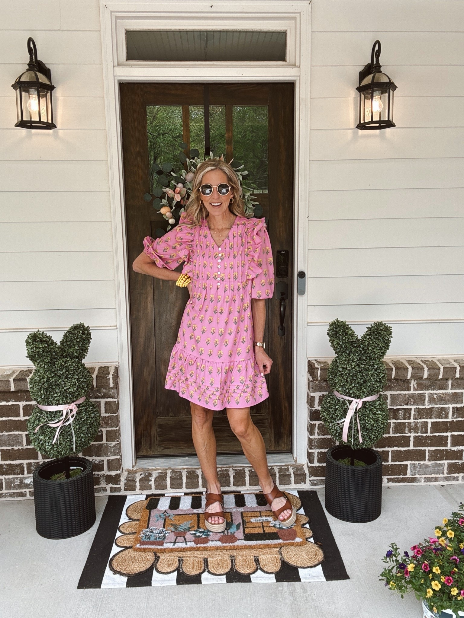 Y'all… Amazon and Walmart are not playing around and neither am I. Two boxes showed up at my door and they solved my ENTIRE Sunday wardrobe for less than $40 total. We are talking a $15 Amazon dress that is giving all the spring feels and a $25 Walmart lounge set that I genuinely never want to take off.  Because Sunday style should feel effortless AND affordable and this week it absolutely does. Comment SUNDAY and I will send both links straight to your inbox! 

Whether you are headed to church, brunch, or the couch with your coffee ☕ I have got you completely covered girl.

🔗 Both looks are also linked on LTK for easy shopping! I am wearing an XS in both — I am 5'5" for reference 🤍
