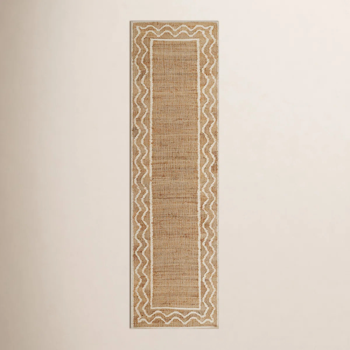 Erin Gates by Momeni Orchard Ripple Natural Hand Woven Wool and Jute Area Rug | Wayfair North America
