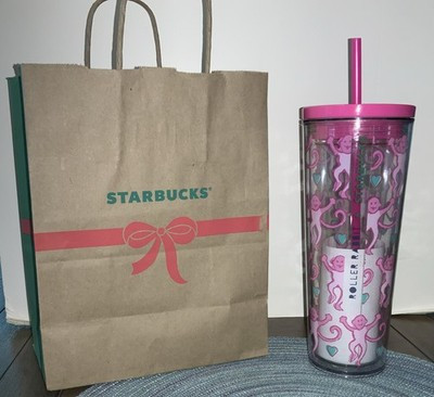 New 2025 Starbucks Roller Rabbit Pink Monkey Plastic Tumbler Cup | 24 Oz | eBay US