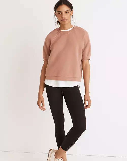 Puff-Sleeve Sweatshirt Tee | Madewell