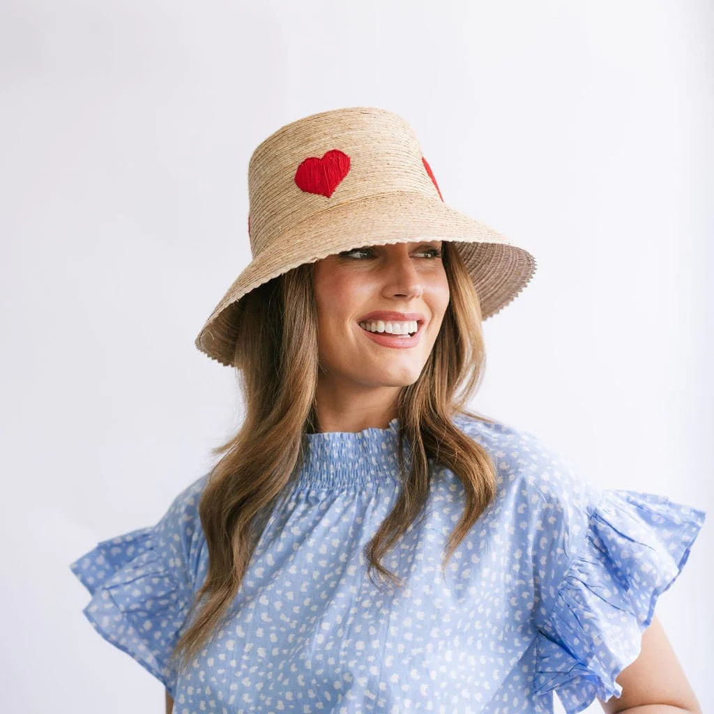 Heart Bucket Hat | Sunshine Tienda