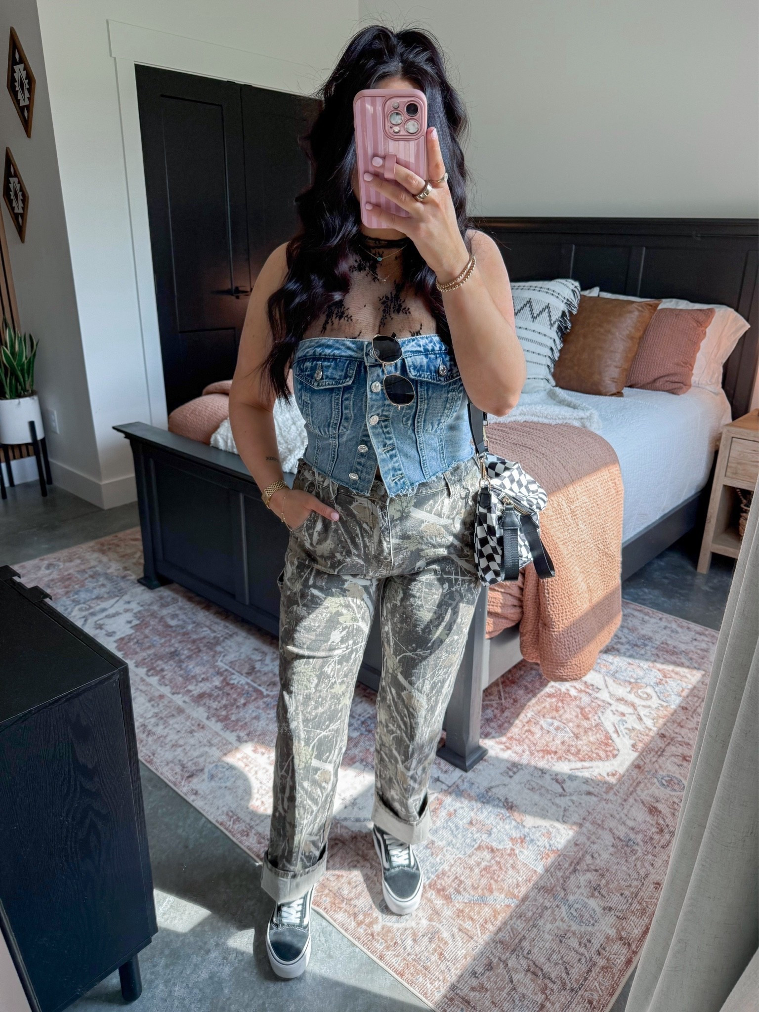 Edgy OOTD as a First Time Mom 🖤

Lace Sleeveless Top — small
Denim Top — medium
Camo Cargos — small

*also linked a long sleeve version of this top that would be perfect to wear once the weather cools down!

#LTKootd