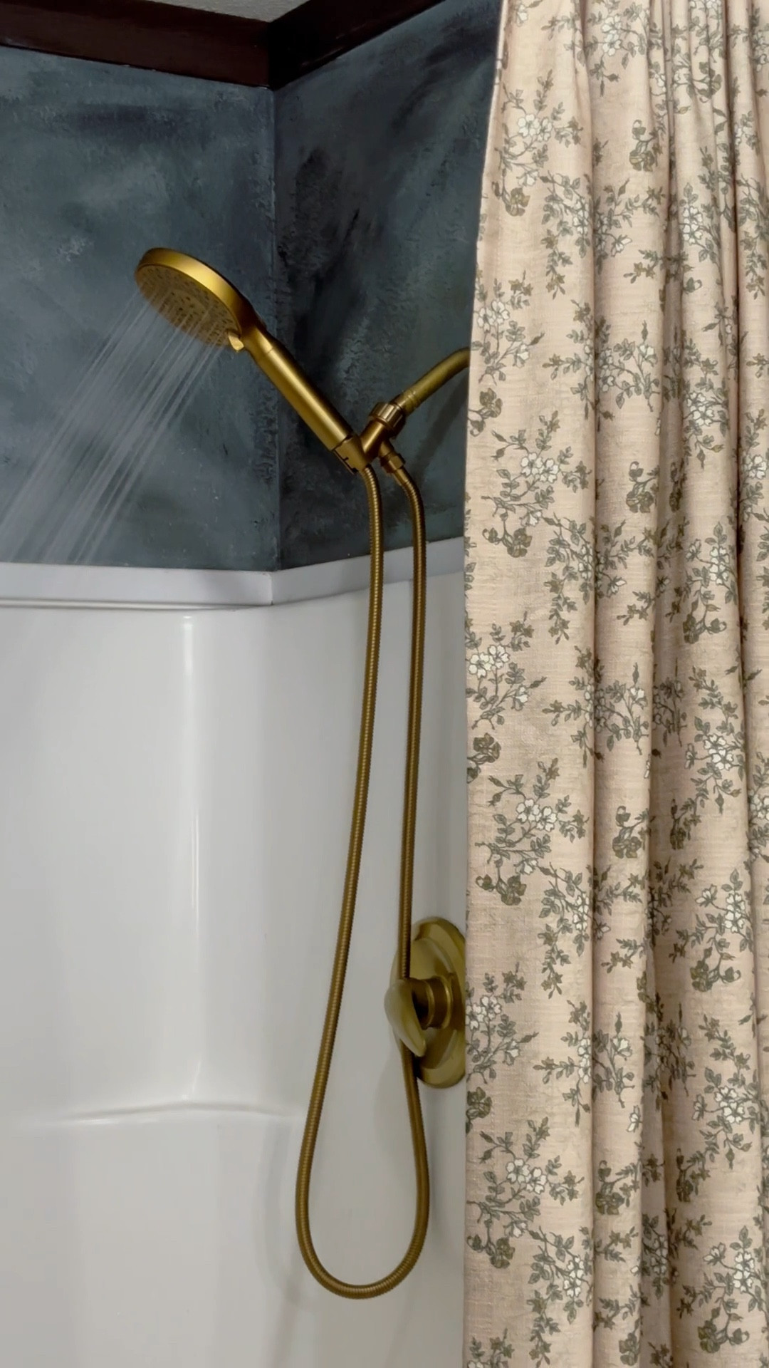 Brushed Gold filtered shower head 

#LTKFindsUnder50 #LTKHome