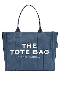 Marc Jacobs The Large Tote Bag in Blue Shadow from Revolve.com | Revolve Clothing (Global)