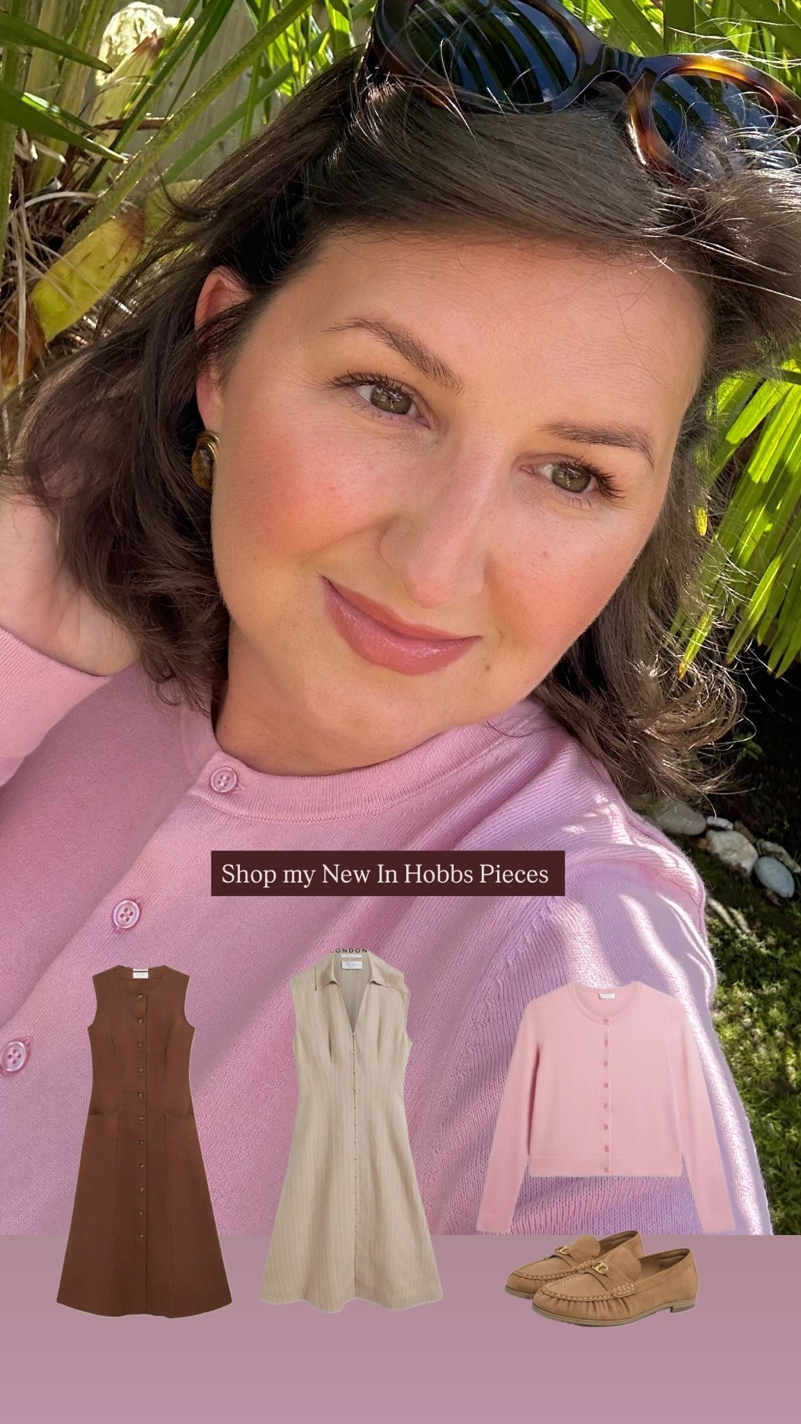 My new in Hobbs pieces for Spring/Summer. 

Vintage pink cardigan and a beautiful sleeveless shirt dress

#LTKuk #LTKspring #LTKsummer