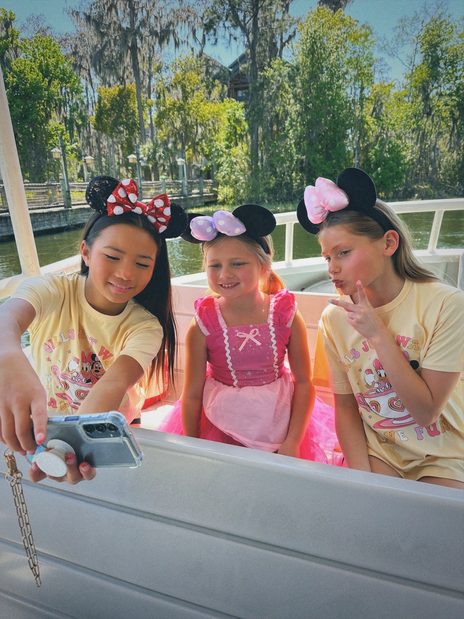 Disney bestie tees—say “girls just wanna have fun” so many compliments!! Under $10 and under $30 princess dress. Save your money and pre buy Disney merch!🐭😎

#LTKKids #LTKTravel
