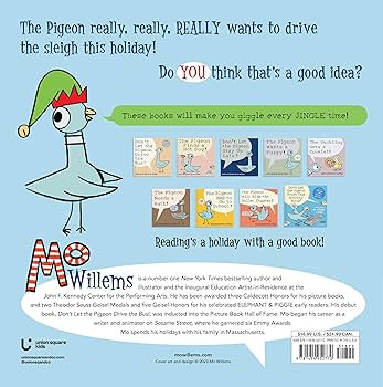 Don't Let the Pigeon Drive the Sleigh! | Amazon (US)