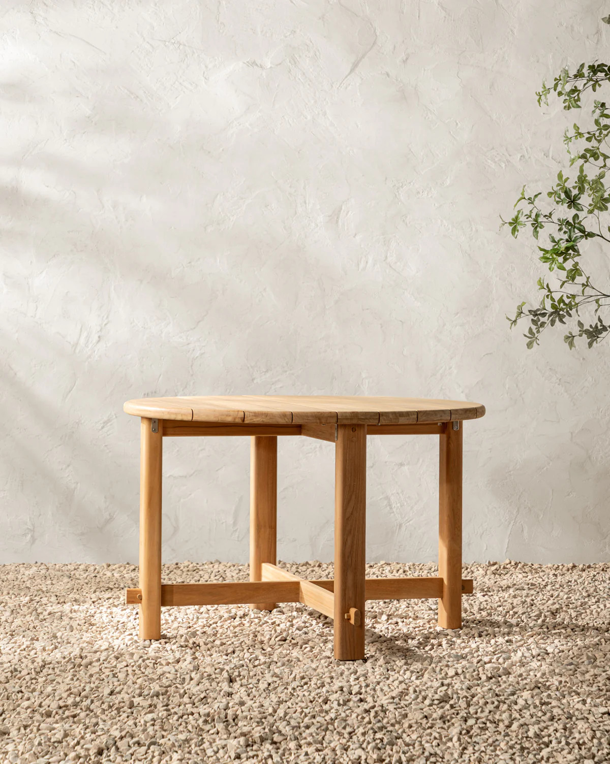 McCarthy Round Teak Outdoor Dining Table | McGee & Co. (US)