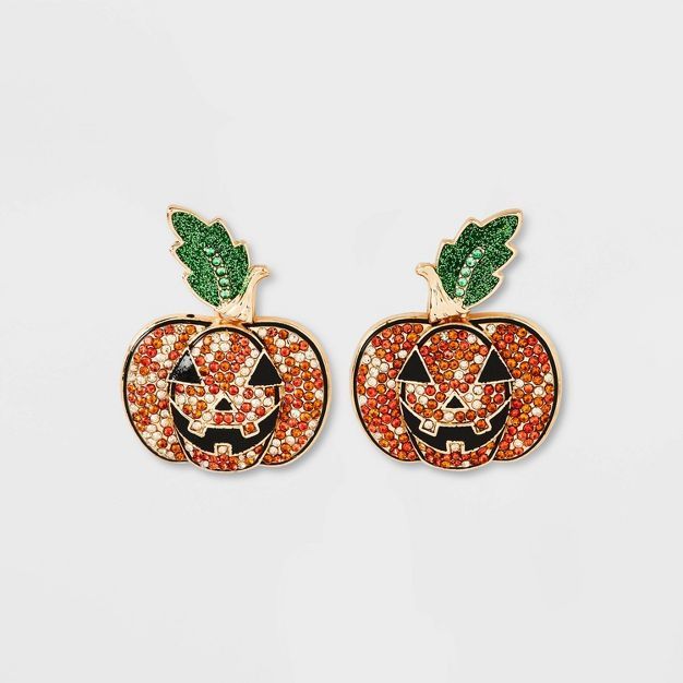 SUGARFIX by BaubleBar 'Squash the Competition' Statement Earrings - Orange | Target