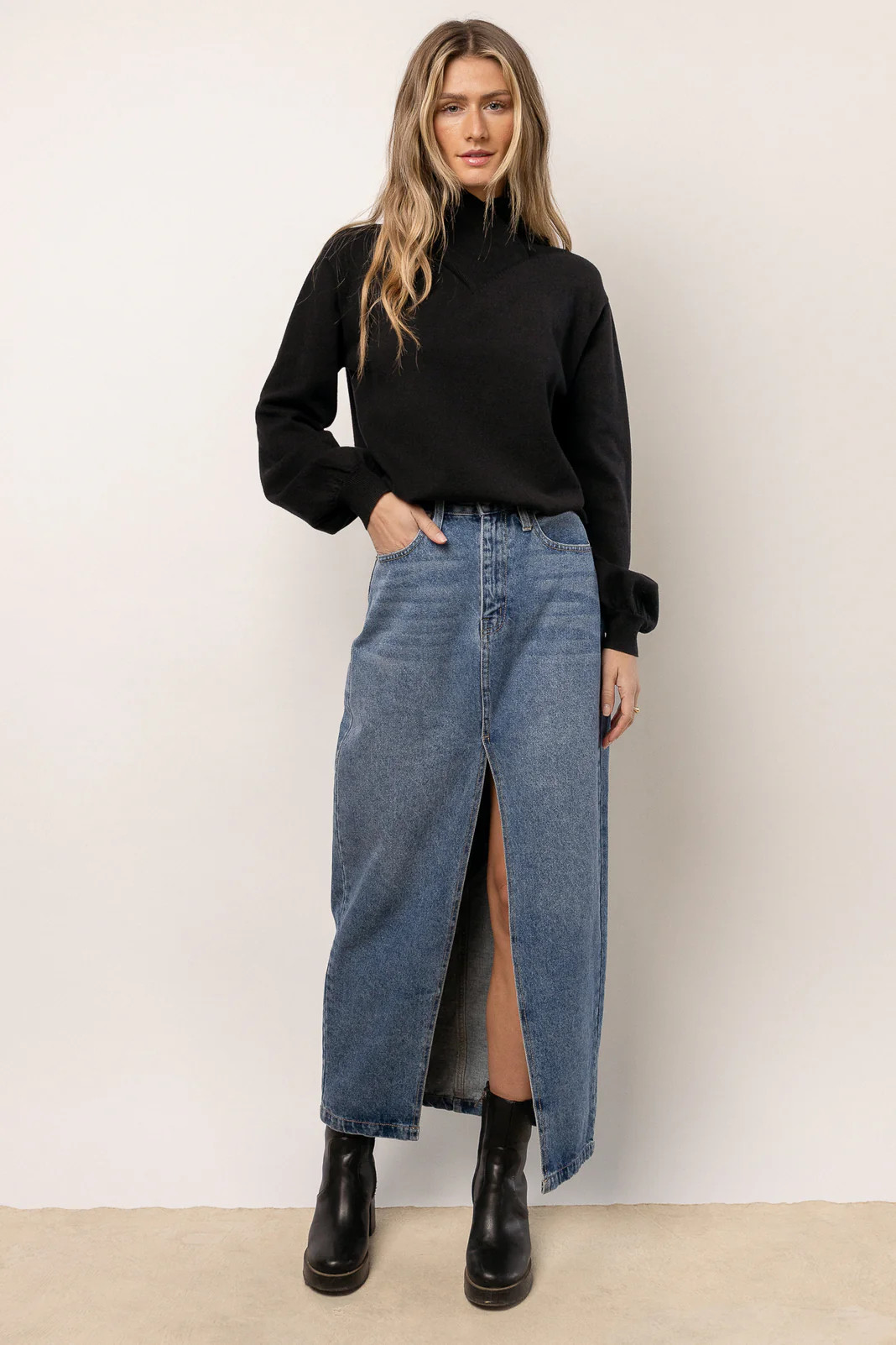 KanCan Reglin Denim Skirt - FINAL SALE | Böhme US