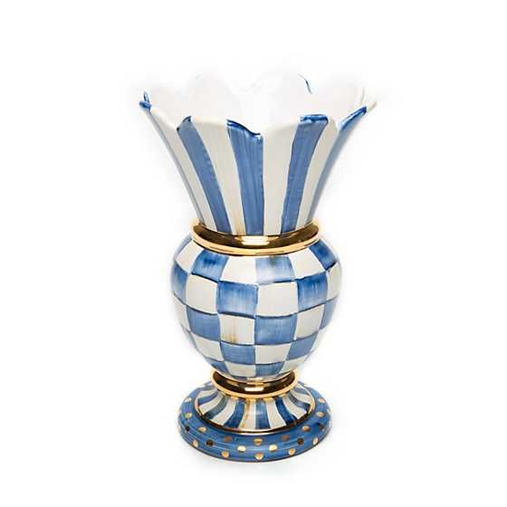 Royal Check Great Vase | MacKenzie-Childs