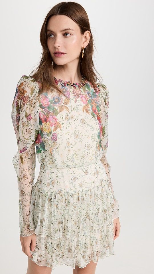 Ava-B Ruffle Floral Dress | Shopbop