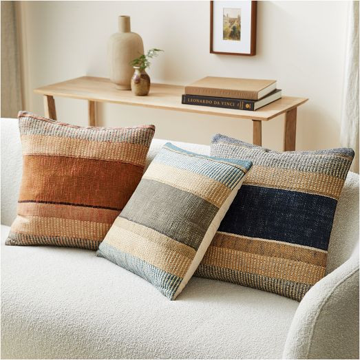Bold Center Mixed Stripe Pillow Cover | West Elm (US)
