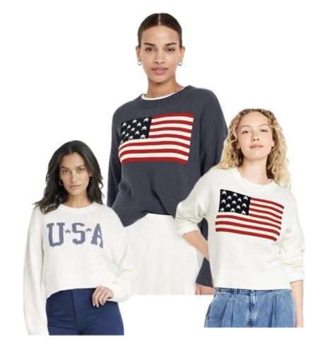 ✨🇺🇸❤️💙 USA Happy!
… if you need patriotic wear with summer starting next weekend, 2 different retailers currently offer a great 🇺🇸 sweater option! 



#LTKSeasonal #LTKFindsUnder50