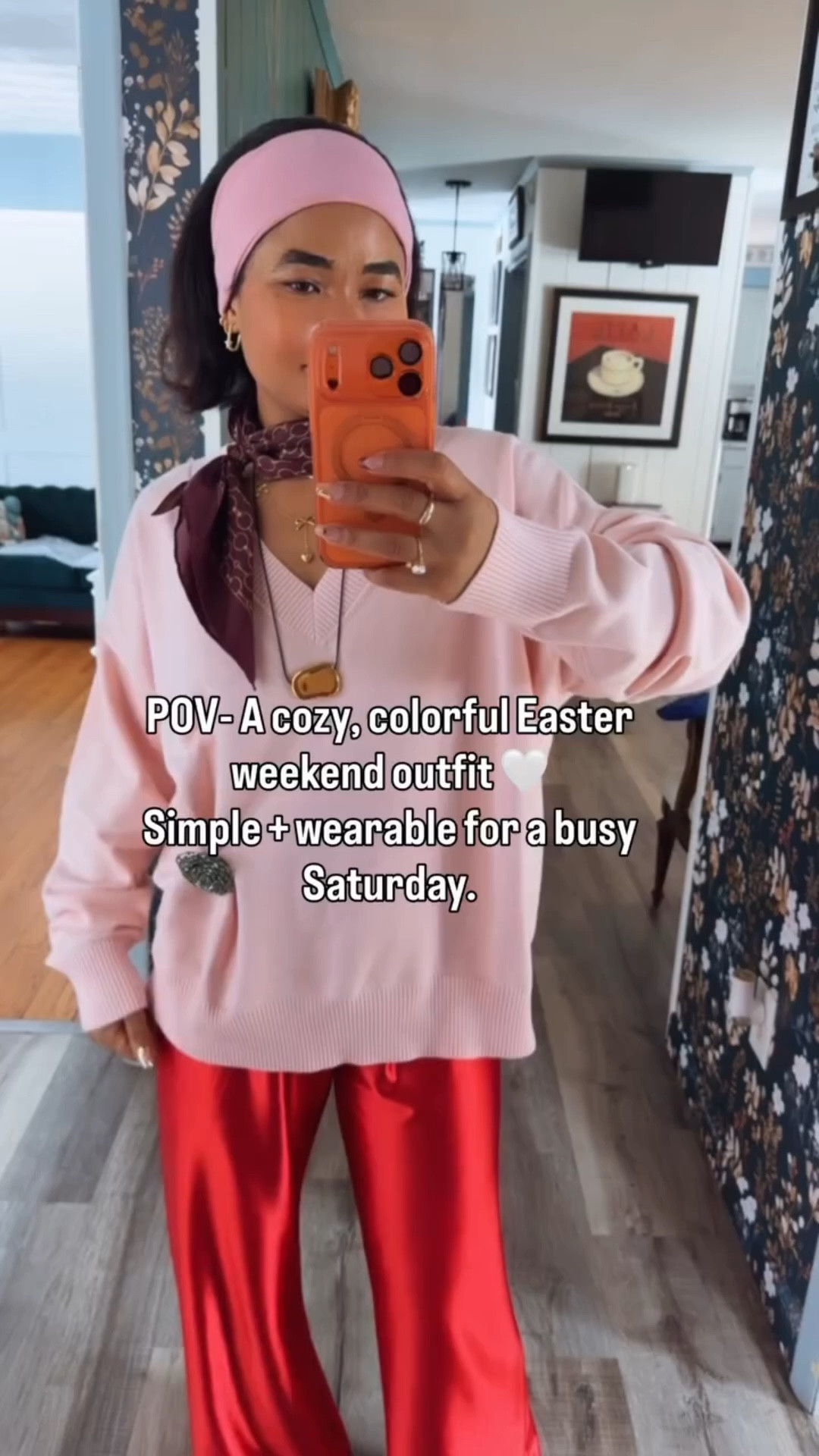 A cozy, colorful outfit for Easter weekend 🤍
Simple, comfy, and perfect for running around with the kids.

Are you dressing up or keeping it casual this Easter
• Easter weekend outfit
• casual chic style
• mom outfit ideas
• spring outfit inspo
• everyday wearable outfits
#easteroutfit 
#springoutfitinspo 
#momstyleinspo 
#everydayoutfitideas 
#neutralstyles