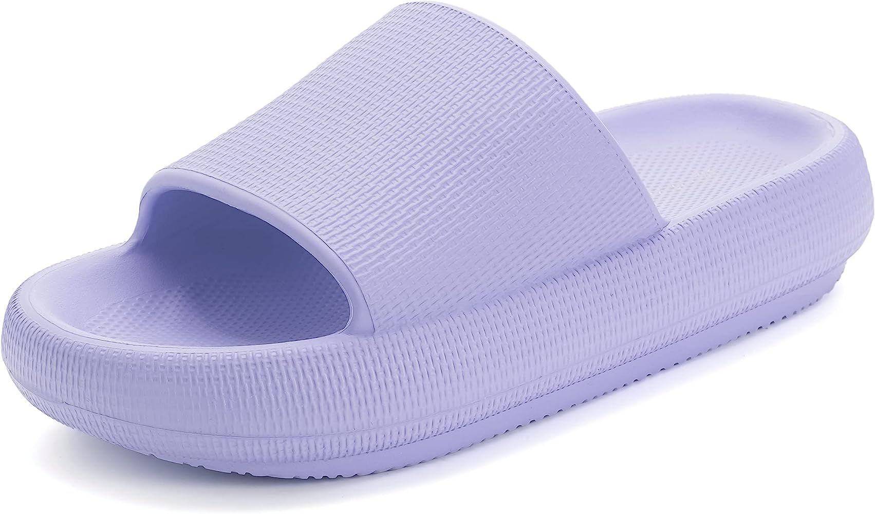 BRONAX Pillow Slippers for Women and Men | House Slides Shower Sandals | Extremely Comfy | Cushio... | Amazon (US)