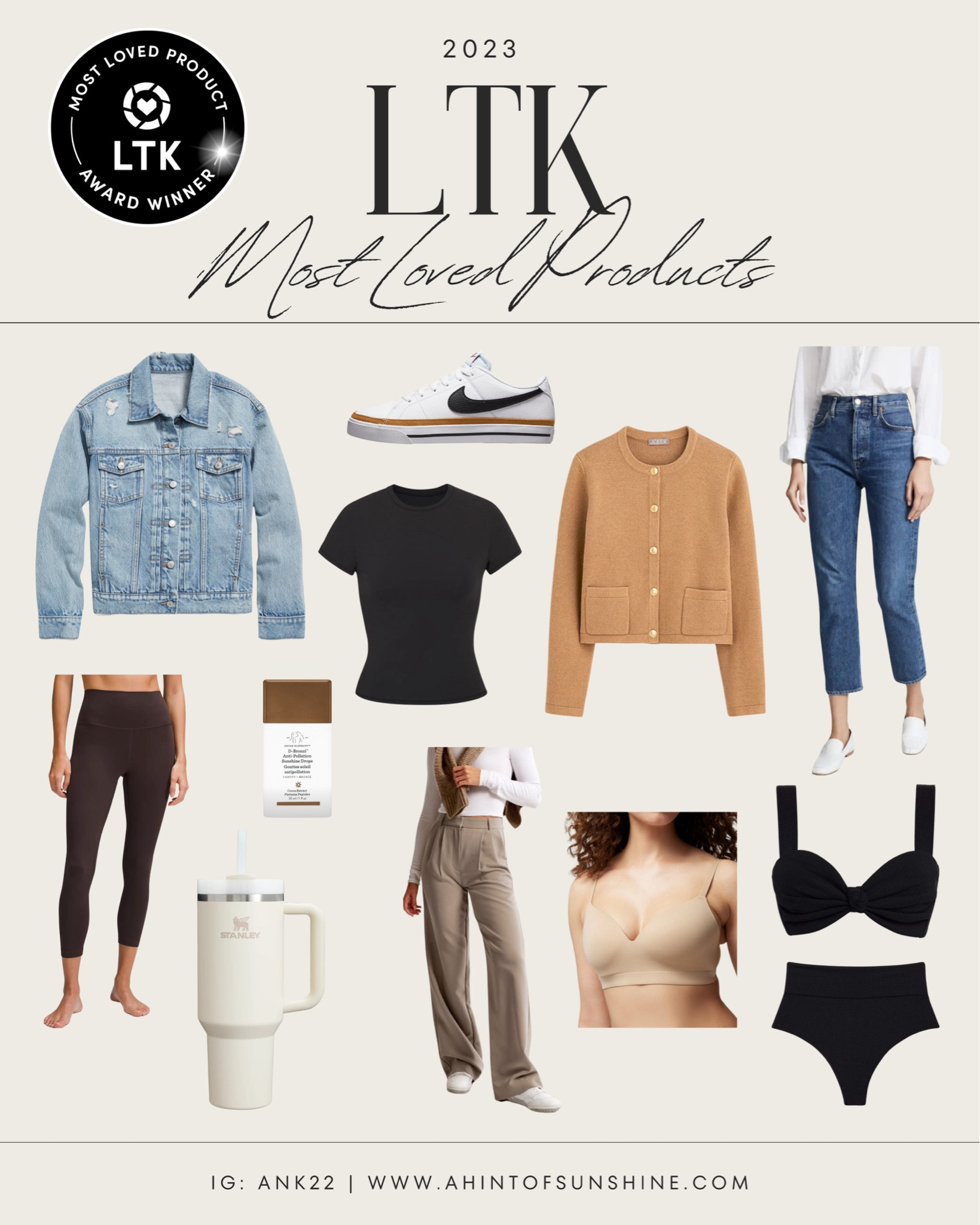 Here are a few of my favorite products from the LTK annual roundup of the most shopped, talked about, engaged with, and coveted products by leading trendsetters! Happy shopping! 🖤
 

#LTKMostLoved #LTKGiftGuide #LTKSeasonal