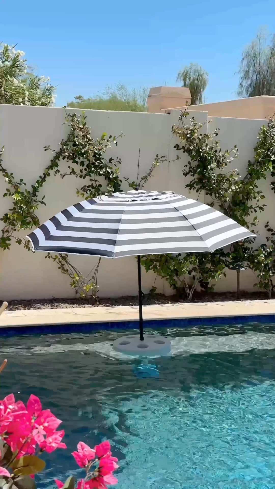 GENIUS! This floating pool umbrella from Amazon is my favorite outdoor purchase to date I’m buying another one! 

Comment “AMAZON” to shop and check your DMs. Or click the link in my bio. 💗✨

#LTKHome #LTKSeasonal