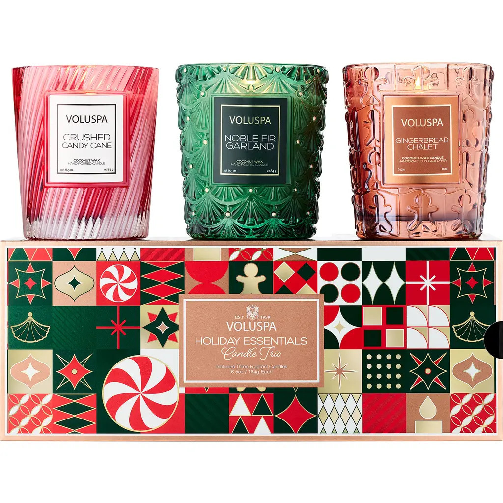 Voluspa Holiday Essentials Candle Trio at Nordstrom | Nordstrom