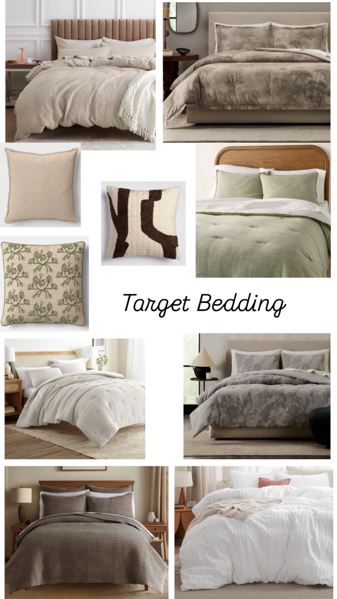 Neutral bedding I’m loving from Target! 

#LTKHome #LTKmorningroutine #LTKSaleAlert