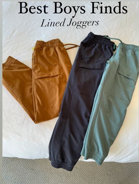 These are definitely my boys favorite pants for winter, they are lined for extra warmth and have plenty of stretch for playing around.  Color options are great, and they even look nice with a casual button down. 

#BoysOutfits #BoysJoggers #WinterOutfits #Boys #ToddlerBoys 

#LTKfindsunder50 #LTKkids #LTKSeasonal