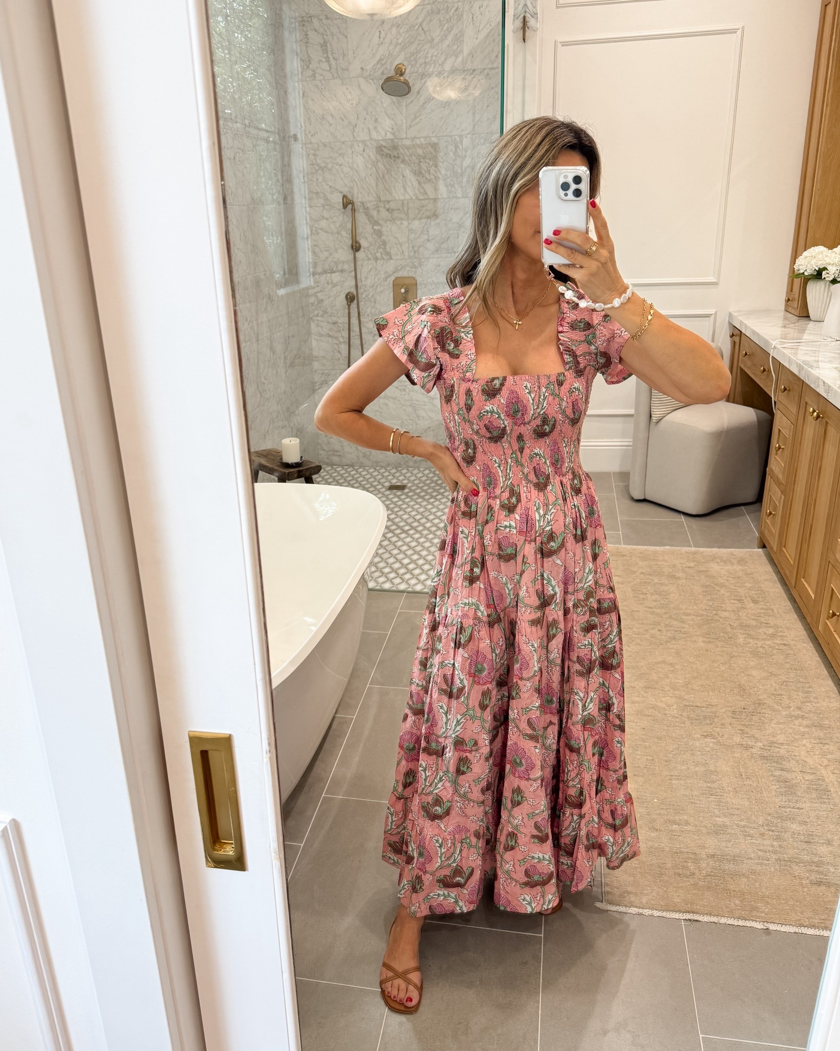 -love this dress. The pleated at the waist are beautiful! Is a One size dress. 


#LTKOver40 #LTKParties #LTKSummerEdit