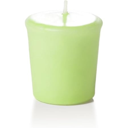 yummi 2.25" x 3" Mint Slim Round Pillar Candles - 4 per Pack | Amazon (US)