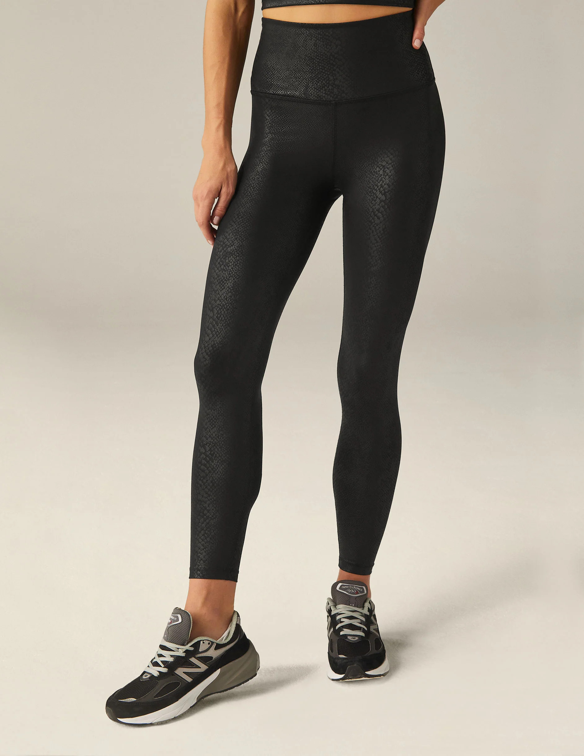 PowerShine High Waisted Midi Legging | Beyond Yoga | Beyond Yoga