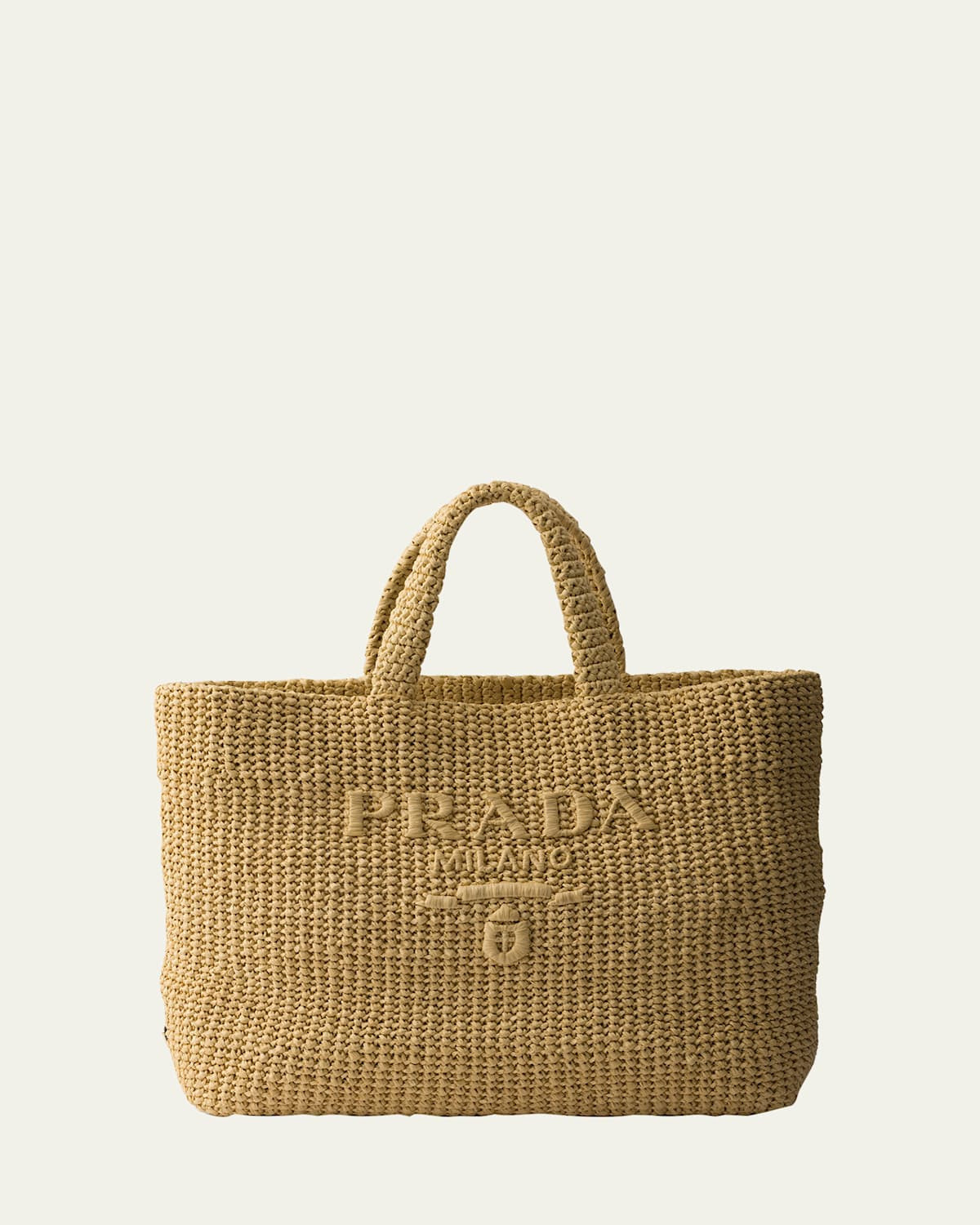 Crochet Raffia Tote Bag | Bergdorf Goodman