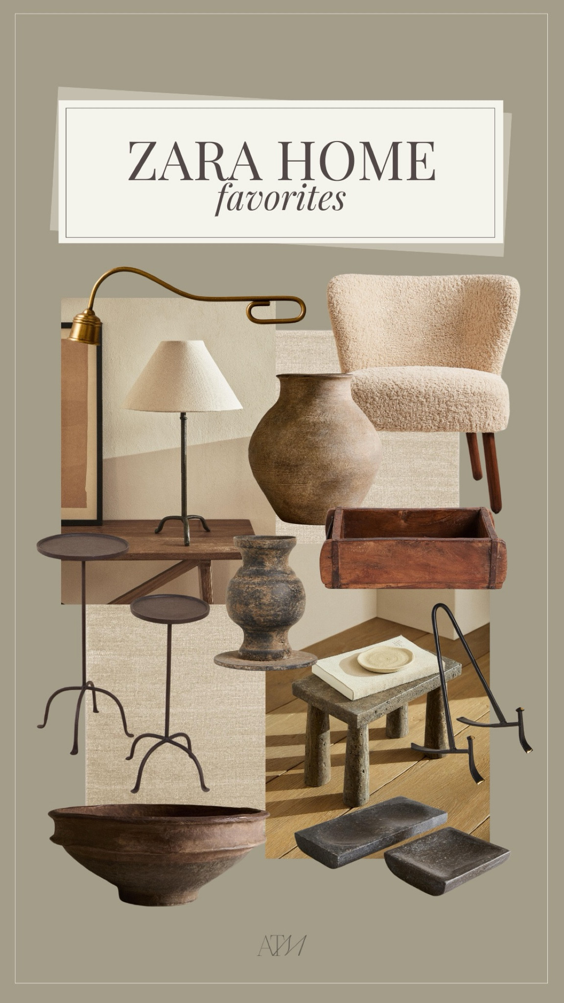 Zara Home favorites!

zara, neutral home finds, neutral home decor, vase, brown vase, sherpa accent chairs, candle holder, lamp, iron lamp, iron side table, decor tray 

#LTKHome #LTKStyleTip #LTKSeasonal