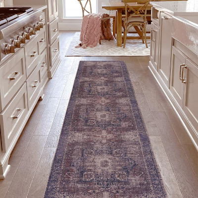 2'6" x 10' Runner Rug, Machine Washable, Non-Slip, Stain Resistant, Super Soft and Durable | Target