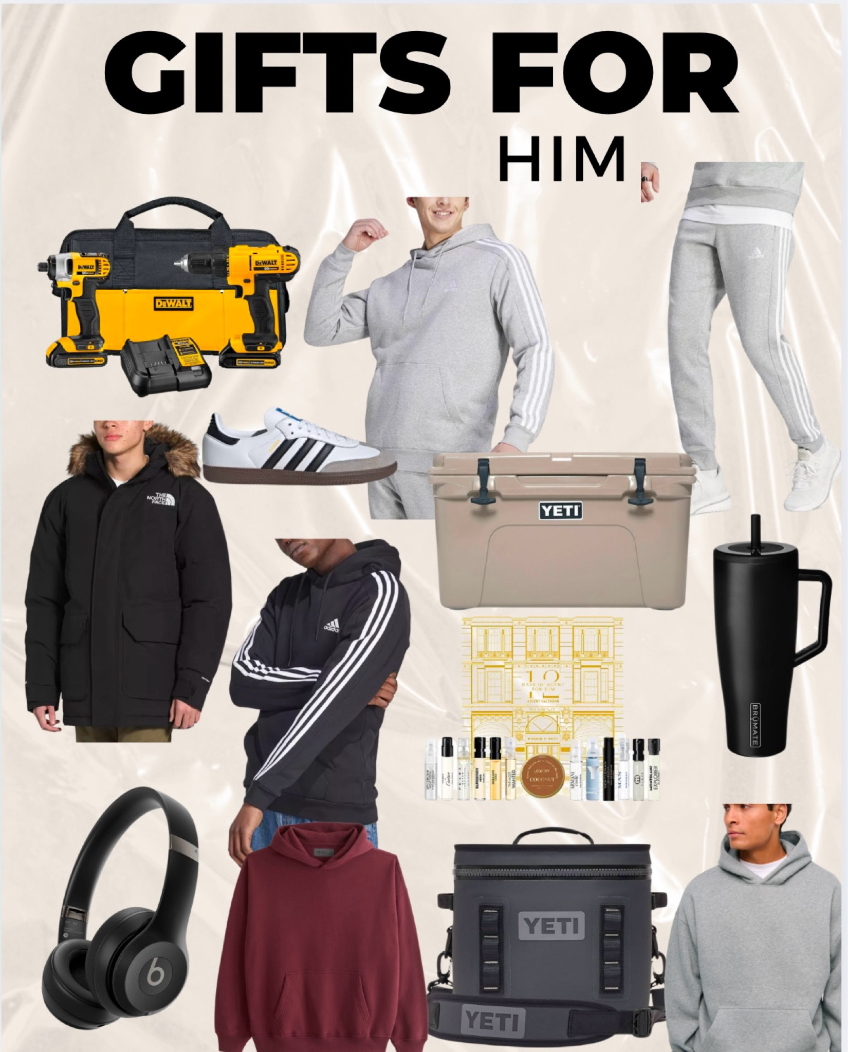 Gifts For Him ✨ Christmas gifts for him, Christmas gifts, Christmas gift, Christmas present, Christmas gift ideas, Amazon, adidas, brumate, north face, yeti, Amazon finds, Macy finds, macys. 

#LTKGiftGuide #LTKMens