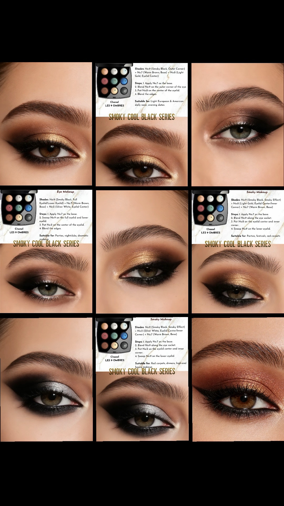 Chanel LES 9 OMBRES tutorial/Brown

#LTKBeauty