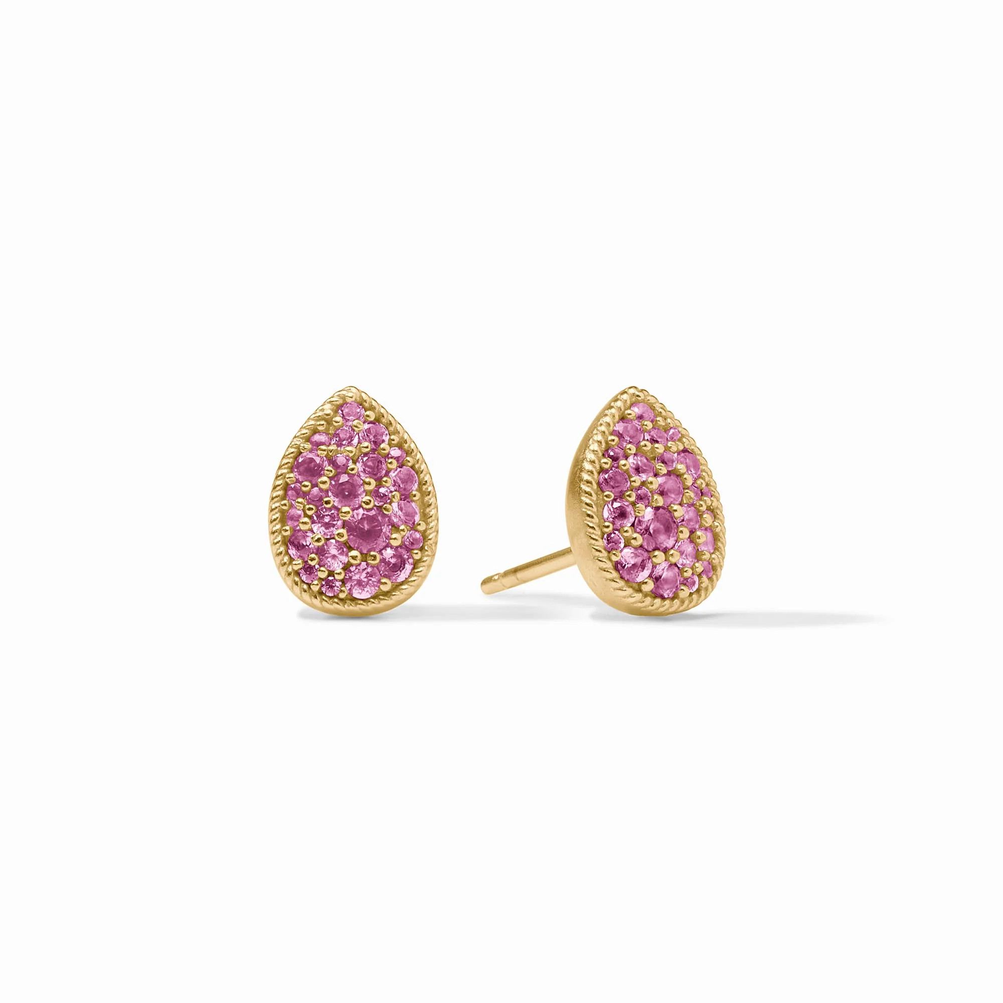 Pavé Teardrop Stud | Julie Vos