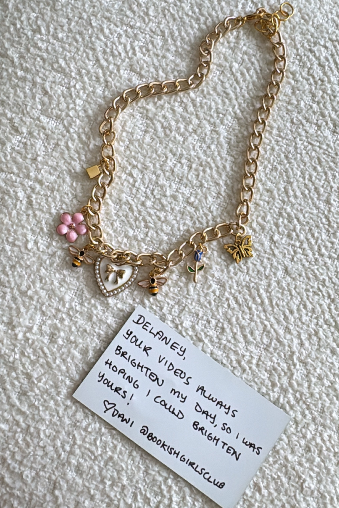 Magnolia Parks bookish charm necklace 🐝📖🩷 

#LTKStyleTip #LTKSaleAlert #LTKFindsUnder50