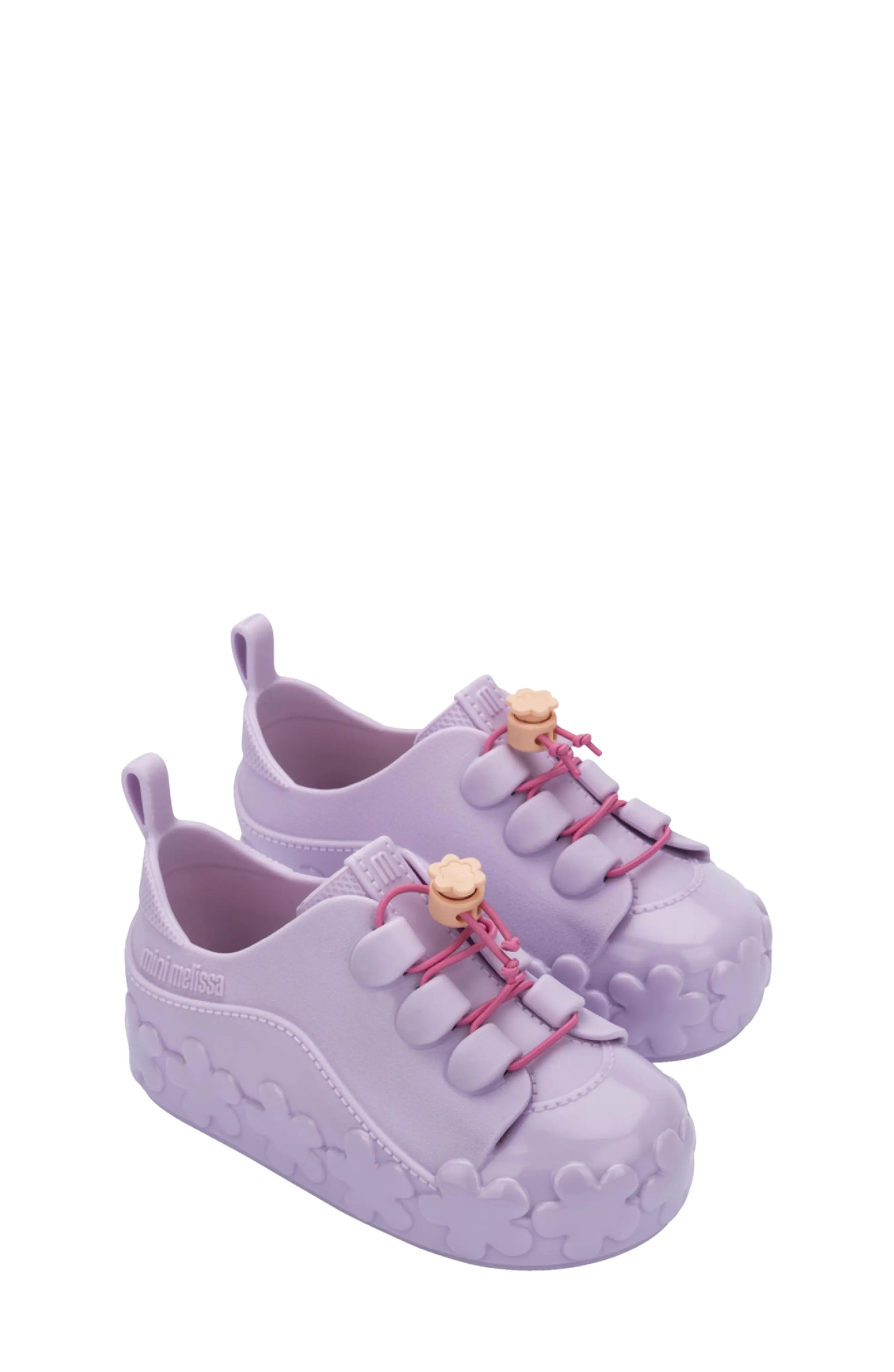 Mini Melissa Kids' Bloomy Sneaker in Pink at Nordstrom, Size 5 | Nordstrom
