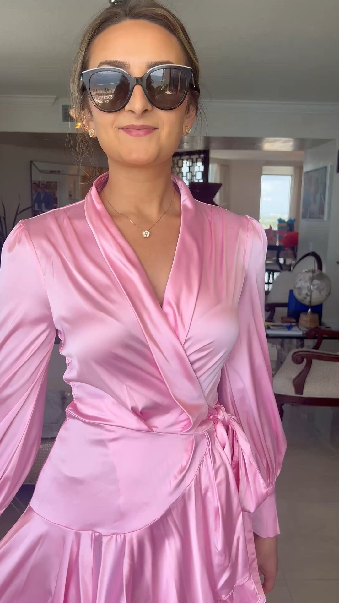 Pretty pink feminine  dresses.  