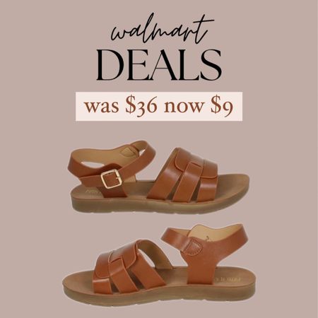 Walmart deals now $9 sandals 

#LTKSaleAlert #LTKShoeCrush #LTKFindsUnder50