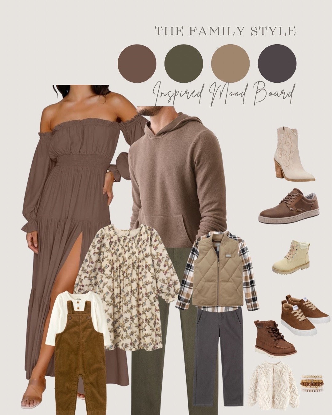 Today’s inspired look! Check out the featured photo over on IG @thefamilystyle_