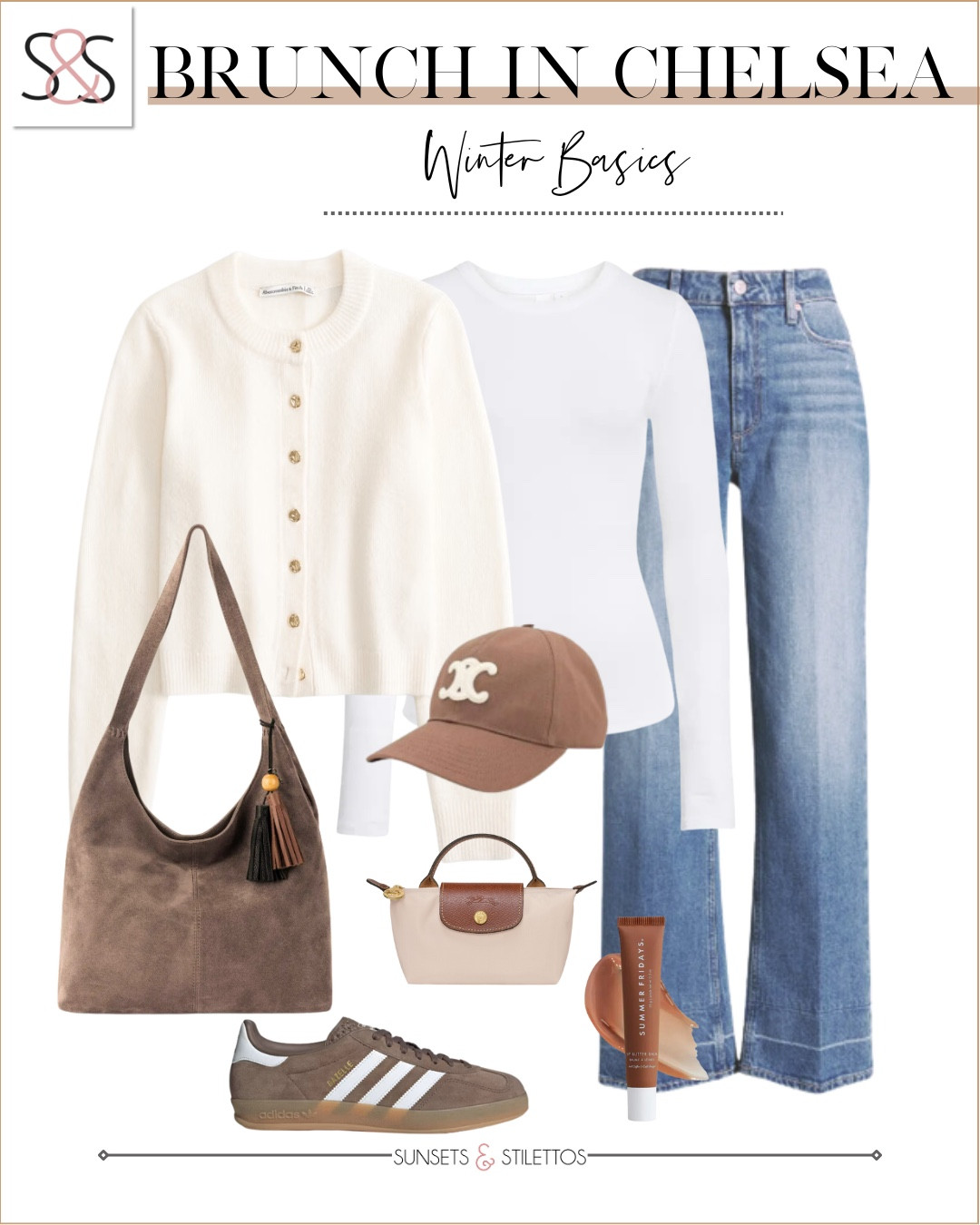 This cardigan comes in so many colors and is a great option for work or spring events! These trouser denim jeans are petite friendly! 

Sunsets and Stilettos, workwear, adidas sneakers 

#LTKWorkwear #LTKOver40 #LTKStyleTip