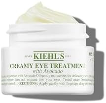 Kiehl's Avocado Eye Treatment, Under Eye Cream for Puffiness and Dark Circles, with Caffeine to C... | Amazon (US)