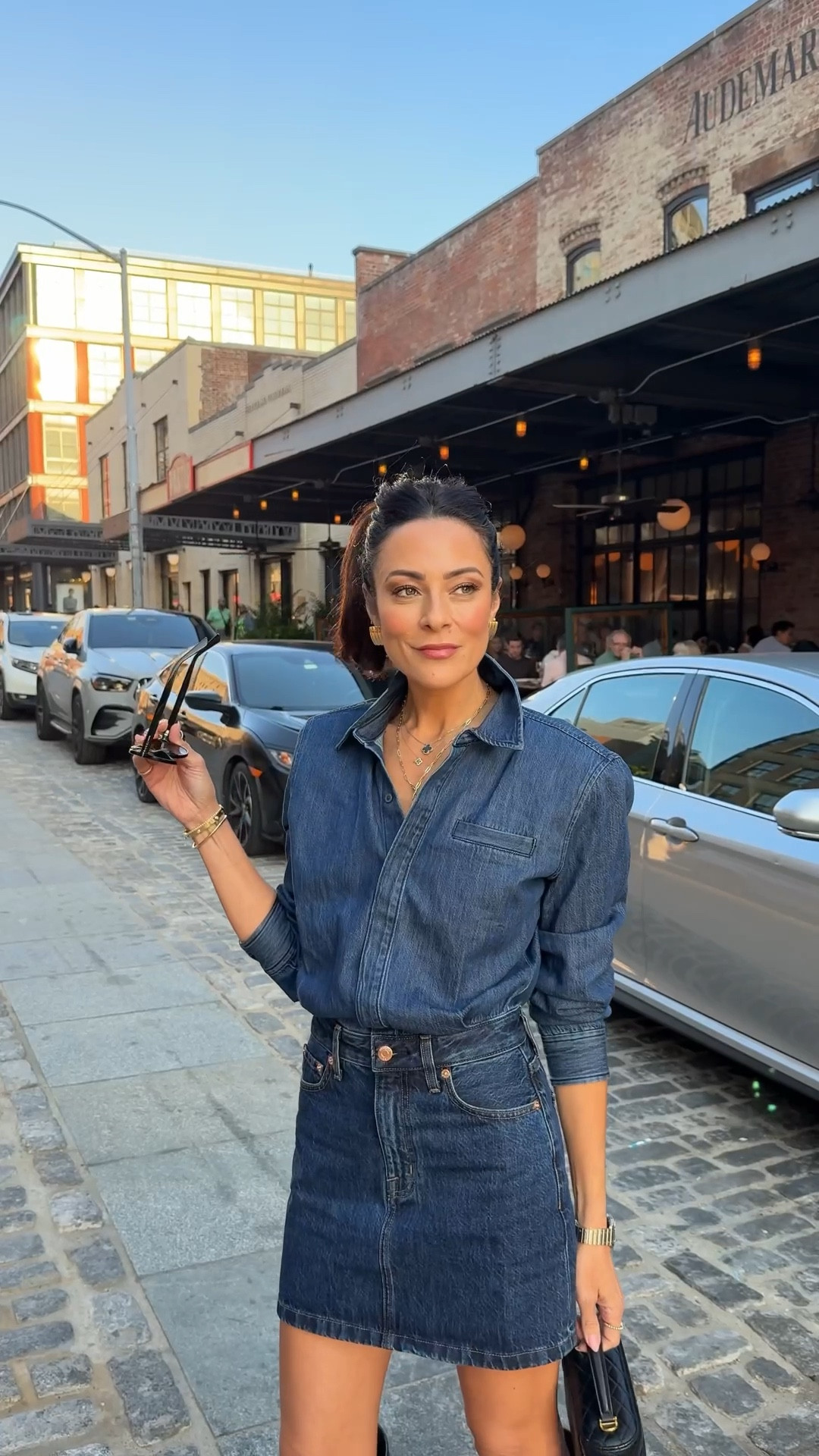 Denim on denim is my new personality! Wearing a size XS! 

#LTKSeasonal #LTKStyleTip #LTKOver40