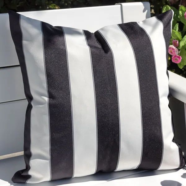 Moraga Outdoor Striped Throw Pillow (Set of 2) | Wayfair North America