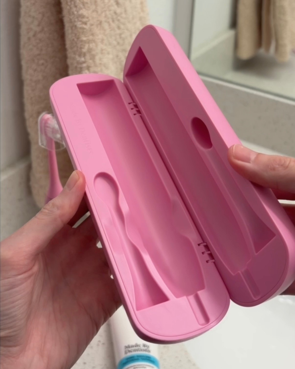 the most aesthetic two minutes of my morning 💖✨ 

#LTKselfcare #LTKgrwm #LTKmorningroutine