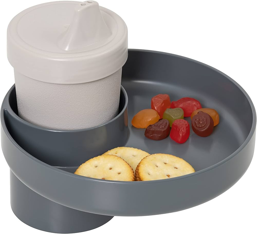 My Travel Tray Round, USA Made. Easily Convert Your existing Cup Holder to a Tray and Cup Holder ... | Amazon (US)