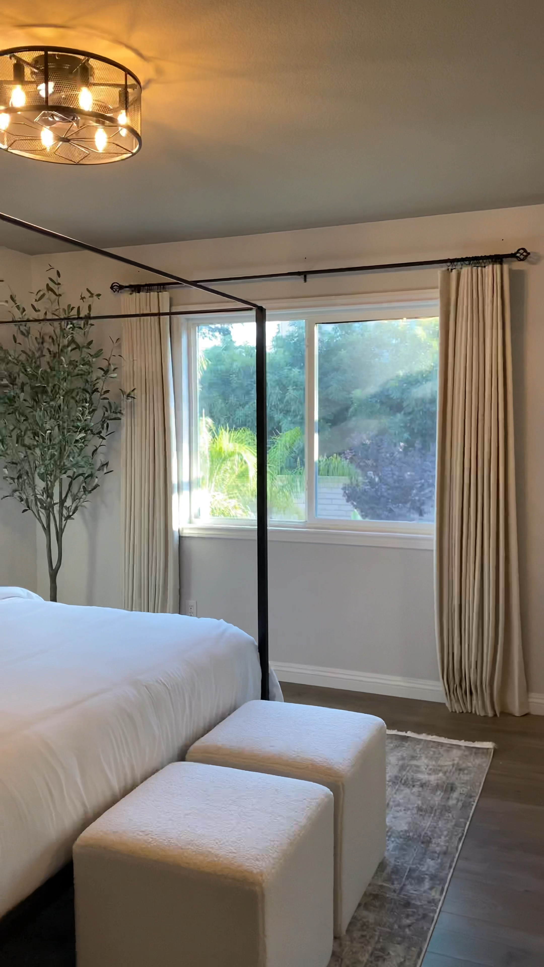 These *gorgeous* affordable blackout curtains from Amazon have seriously cozied up our guest bedroom! #paidpartnership This “cream cheese”color is the perfect warm neutral without looking yellow 😍! They have the prettiest texture and are such an incredible value. I also appreciated that they are a lighter weight, so they are easy to steam and easy to train into pleats. I am using 4 panels here. Also linking my trusty steamer! A must-have for drapes!

Code "Amanda5OFFF” for an additional 5% off your order of Inovaday blackout drapes 🥳

#BedroomDecor #NeutralHomeDecor #drapes #Curtains #BlackoutCurtains #BlackoutDrapes #TransitionalHome #NeutralHome #amazonfinds #amazonfavorites #amazonfind #ltkhome #amazonhomefinds #amazonhomedecor #amazonmusthaves #amazon #amazonhome 

#LTKfindsunder50 #LTKhome #LTKsalealert